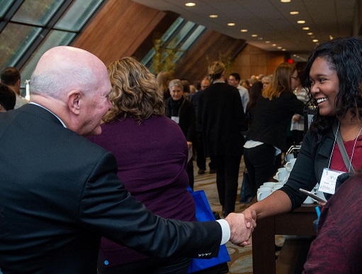 AFHTO conference hallway meeting