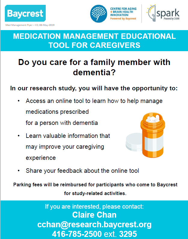 Baycrest Caregiver Input