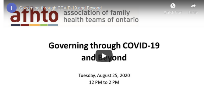 Bits & Pieces: Updated primary care guidance, governing through COVID-19 & more