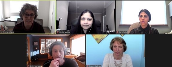 AFHTO Executive Committee members and CEO meet with NDP MPP France Gélinas 