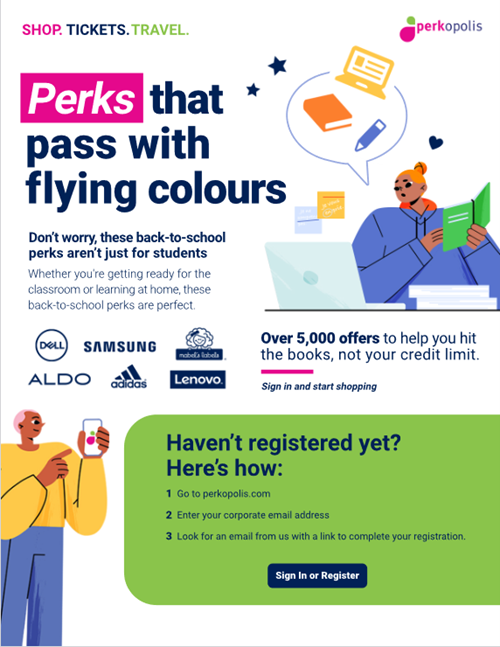 perks that pass with flying colours