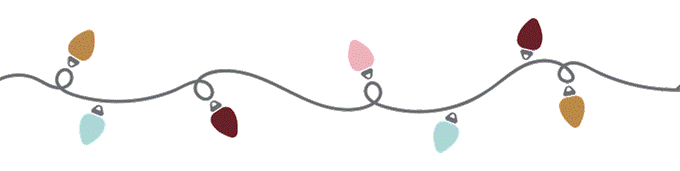 blinking multicoloured lights